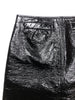 black vinyl courreges skirt pocket detail plaisir palace plaisirpalace paris vintage our high-end luxury