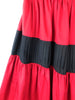 detail jupe rouge ysl saint laurent ou acheter du vintage à paris best of vintage in paris  plaisir palace