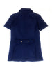 back vintage courreges hyperbole jacket in blue wool at plaisir palace Paris