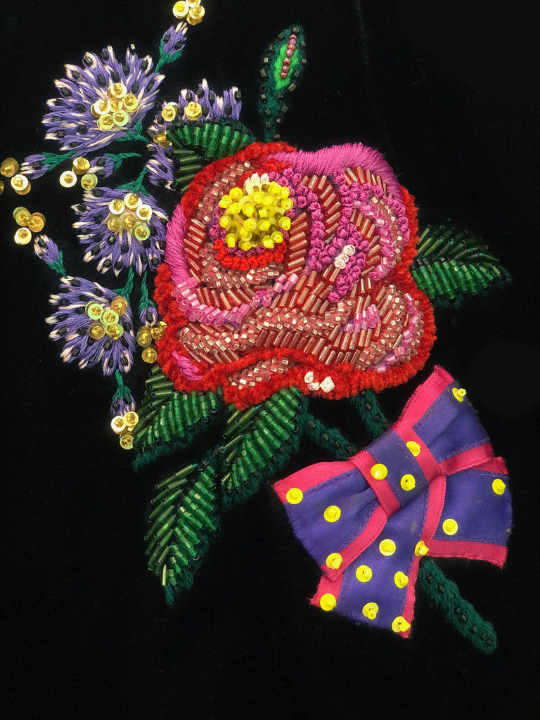 christian dior embroidery detail velvet jacket plaisirpalace. Fr plaisir palace 3 rue paul dubois 75003 paris vintage store