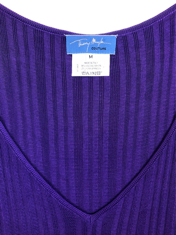 vintage thierry mugler stretch mesh top plaisir palace the high-end vintage boutique Paris second-hand luxury second-hand second-hand clothing store