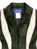 mugler vintage green leather jacket at plaisir palace paris best vintage store